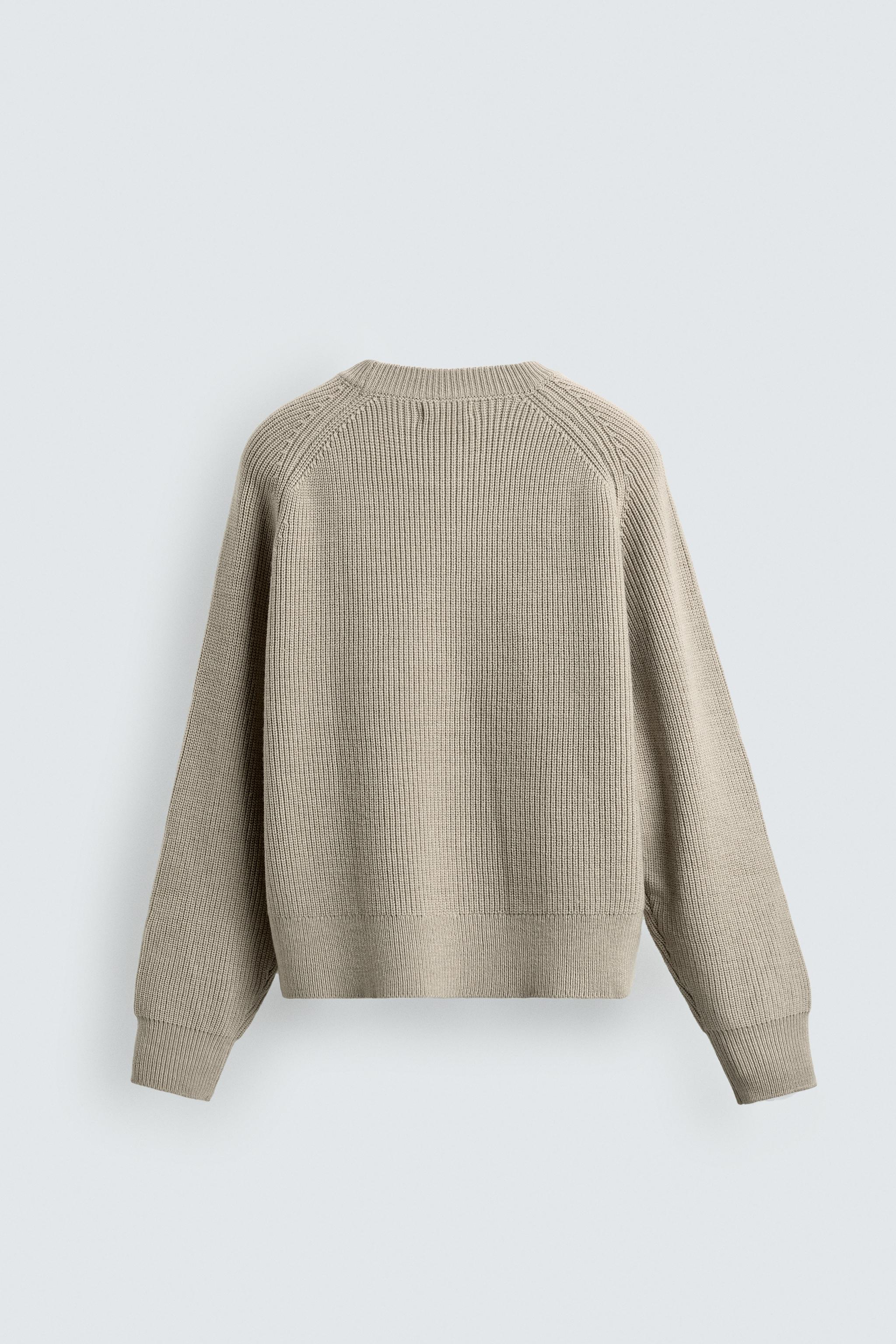TEXTURED BOXY FIT JUMPER